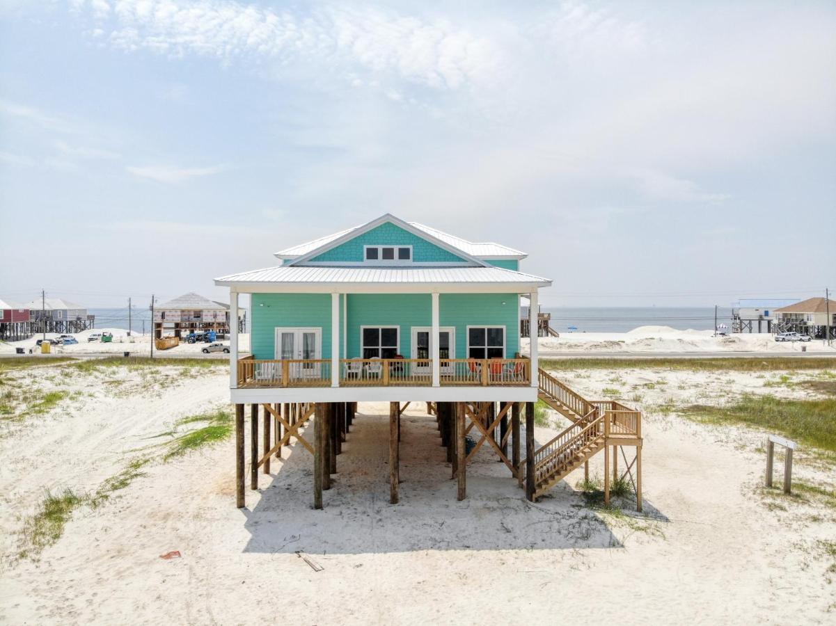 Salty Seahorse - Waterfront! Pet Friendly! Game Room, Pool Table, Beautiful Views - Room For The Whole Family Home Dauphin Island Bagian luar foto