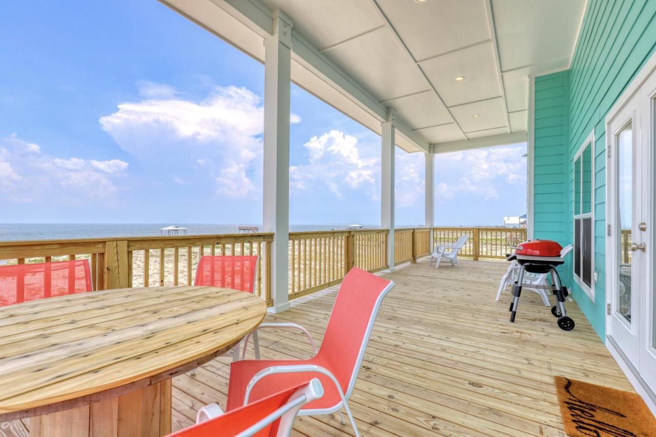 Salty Seahorse - Waterfront! Pet Friendly! Game Room, Pool Table, Beautiful Views - Room For The Whole Family Home Dauphin Island Bagian luar foto