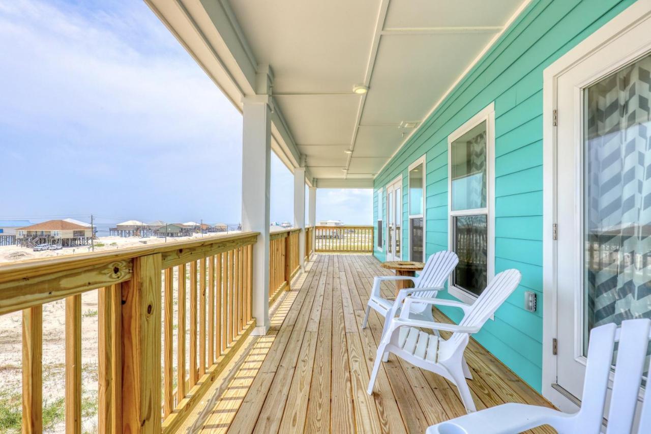 Salty Seahorse - Waterfront! Pet Friendly! Game Room, Pool Table, Beautiful Views - Room For The Whole Family Home Dauphin Island Bagian luar foto
